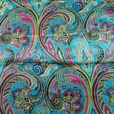 Wild Rag - Paisley Türkis